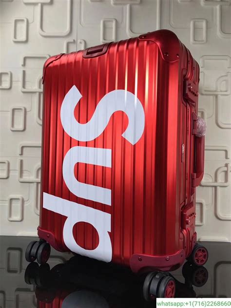 supreme lv suitcase|supreme suitcase red.